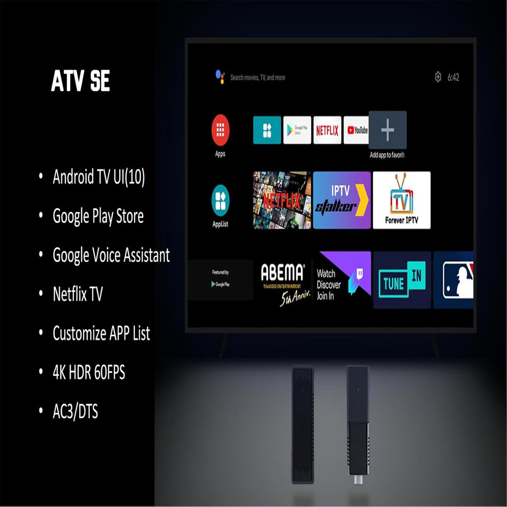 4K Smart TV Stick with Voice Remote Control R372