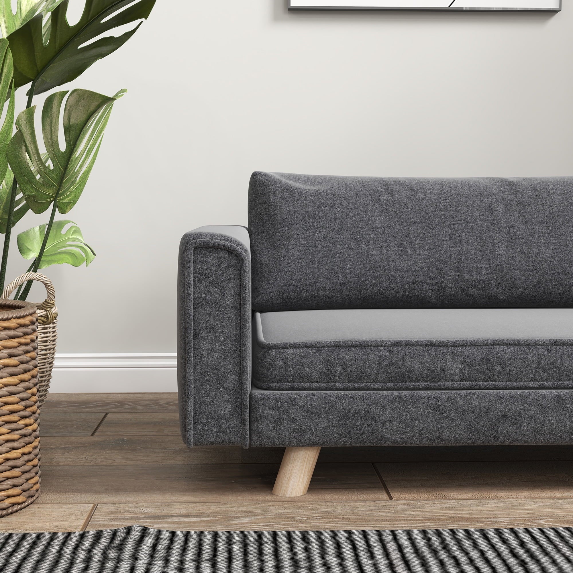 Elevated Dog Sofa for Small and Medium Dogs, Gray S827630