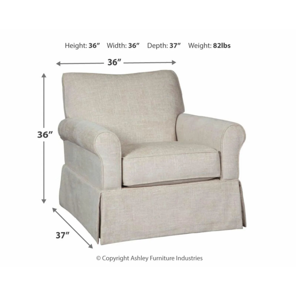 Swivel Glider Accent Chair R638