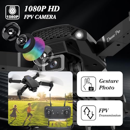 Foldable Mini Drone with 1080P Camera for Kids Q6589