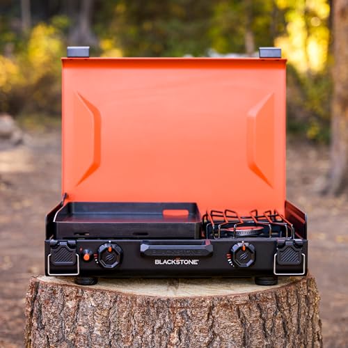 Camping Griddle with Side Burner P986