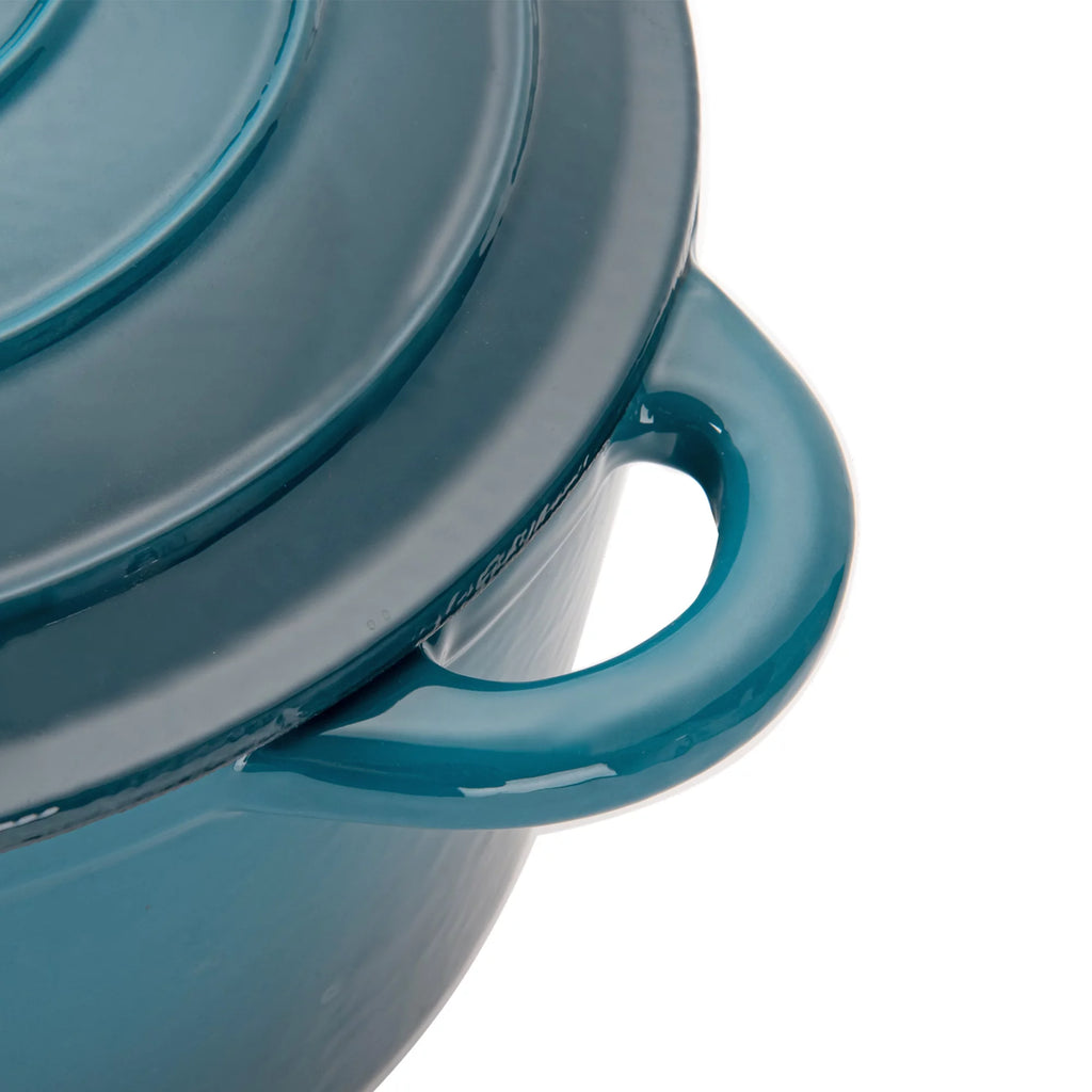 Enameled Cast Iron Covered Dutch Oven Pot, 5.5 Quart J6457