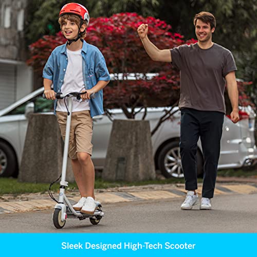 Electric Scooter for Kids 6-14, Adjustable Handlebar, Up to 132 lbs U579989