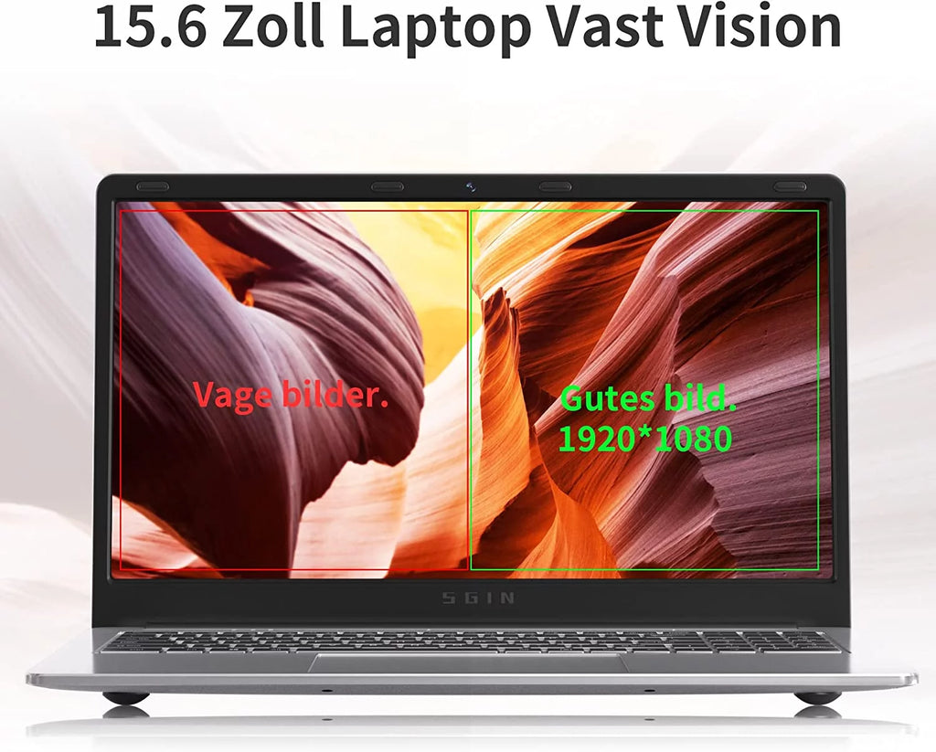 15.6 inch Laptop 4GB RAM 128GB SSD Windows 11 O7848