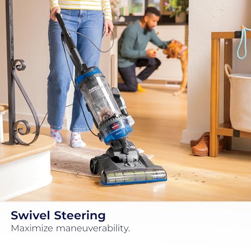 Upright Bagless Vacuum with Swivel Steering and Pet Hair Pick Up F23966