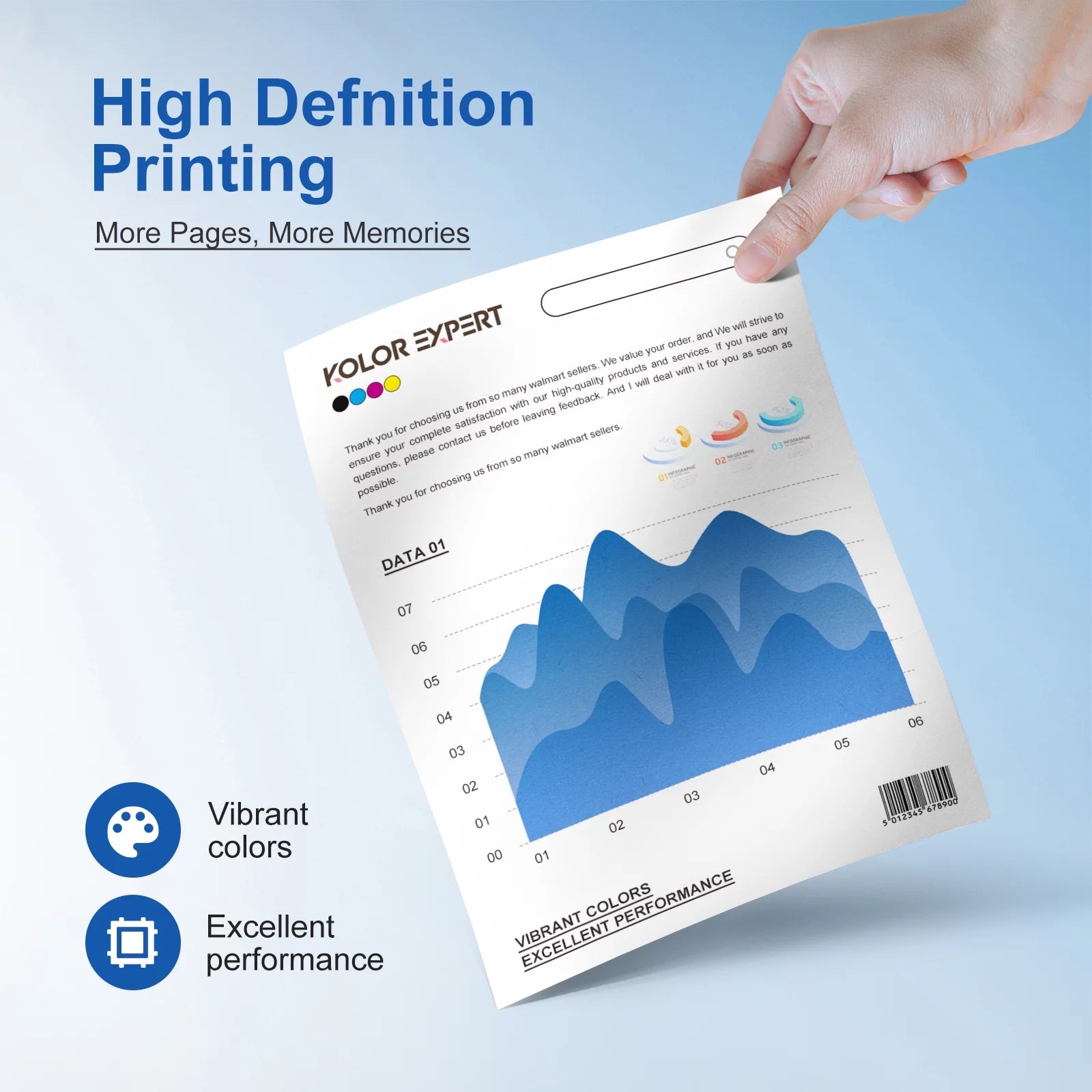 Ink Cartridge 212XL 5-Pack for Epson Printers W274