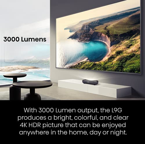 4K UHD Triple-Laser UST Projector with 100" ALR Screen C846