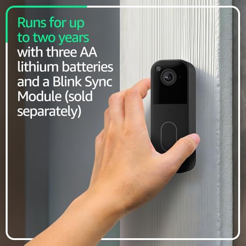 Video Doorbell with HD View, Two-Year Battery, and Sync Module M716