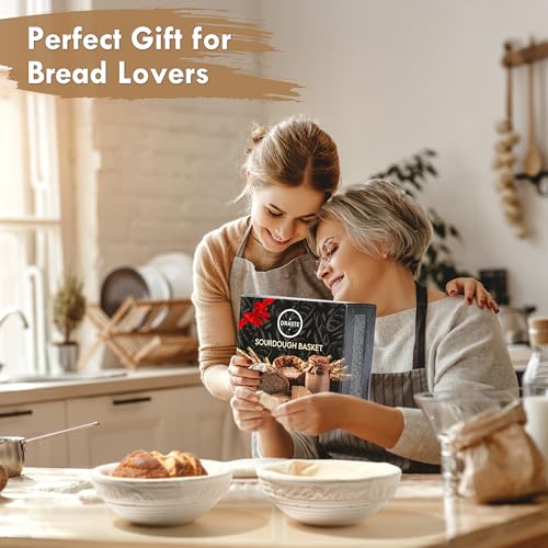 Oval Banneton Bread Proofing Basket Set of 2 Y4305