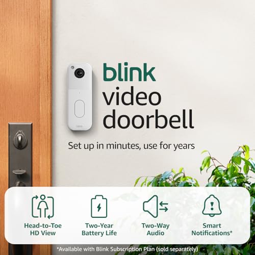 Video Doorbell with HD View, Two-Year Battery, and Sync Module M716
