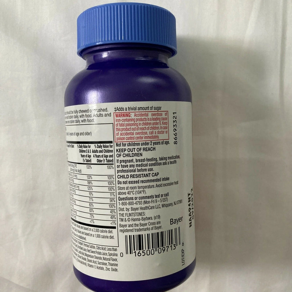 Chewable Multivitamin Tablets, 150 Count (Pack of 2) F869