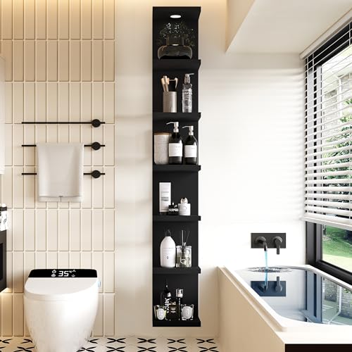 7 Tier Wall Shelf with LED Remote Control Light E76705