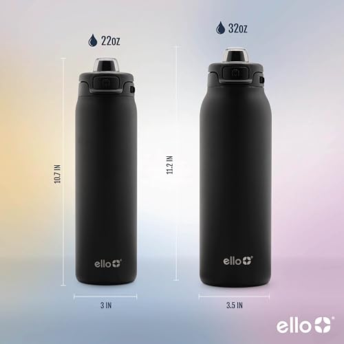 Stainless Steel Water Bottle with Leak Proof Lid, 22oz J59428