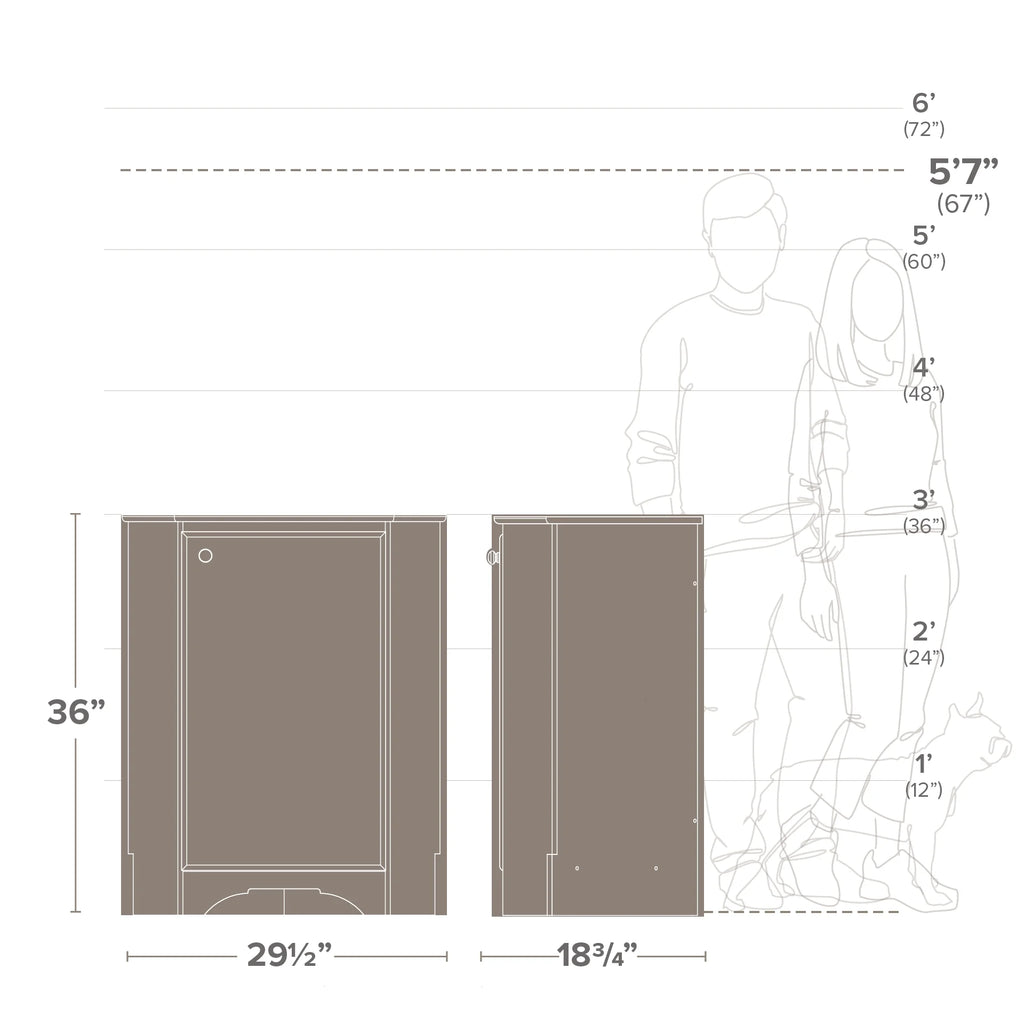 Corner Storage Cabinet with Doors, White C57073