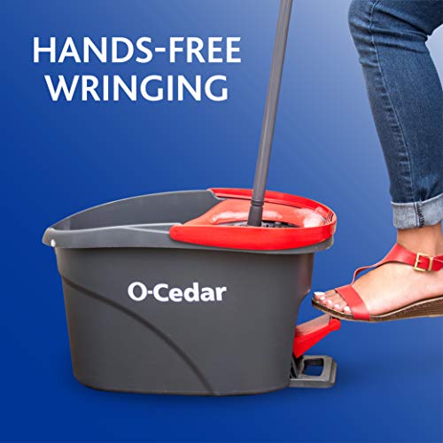 Microfiber Spin Mop and Bucket Cleaning System U86143