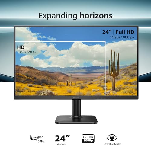 24 inch Frameless Full HD 100Hz Monitor with HDMI and VESA U9360