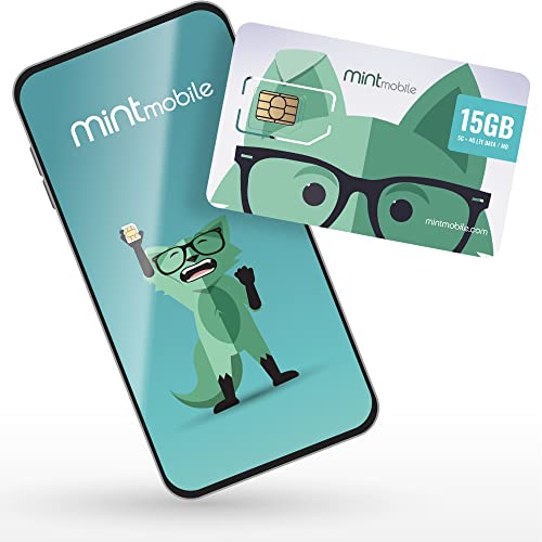 Mint Mobile Phone Plan with 20GB Data, Unlimited Talk & Text for 3 Months P23158