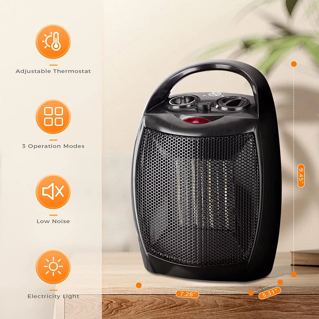 Portable Ceramic Space Heater for Indoor Use Q83892