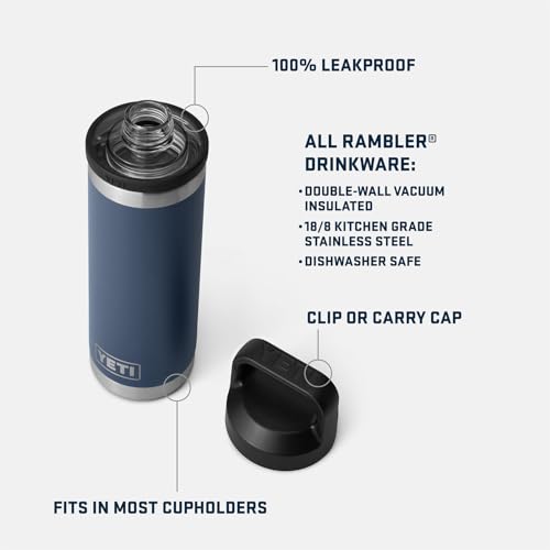 18 oz Vacuum Insulated Stainless Steel Bottle with Chug Cap I1188