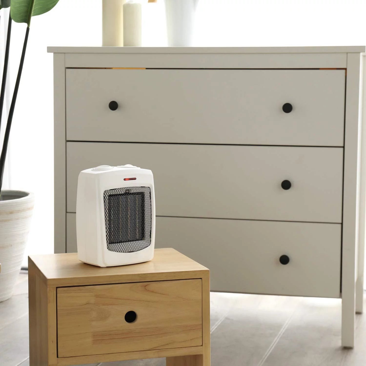Ceramic Space Heater with Thermostat for Home and Office C1249