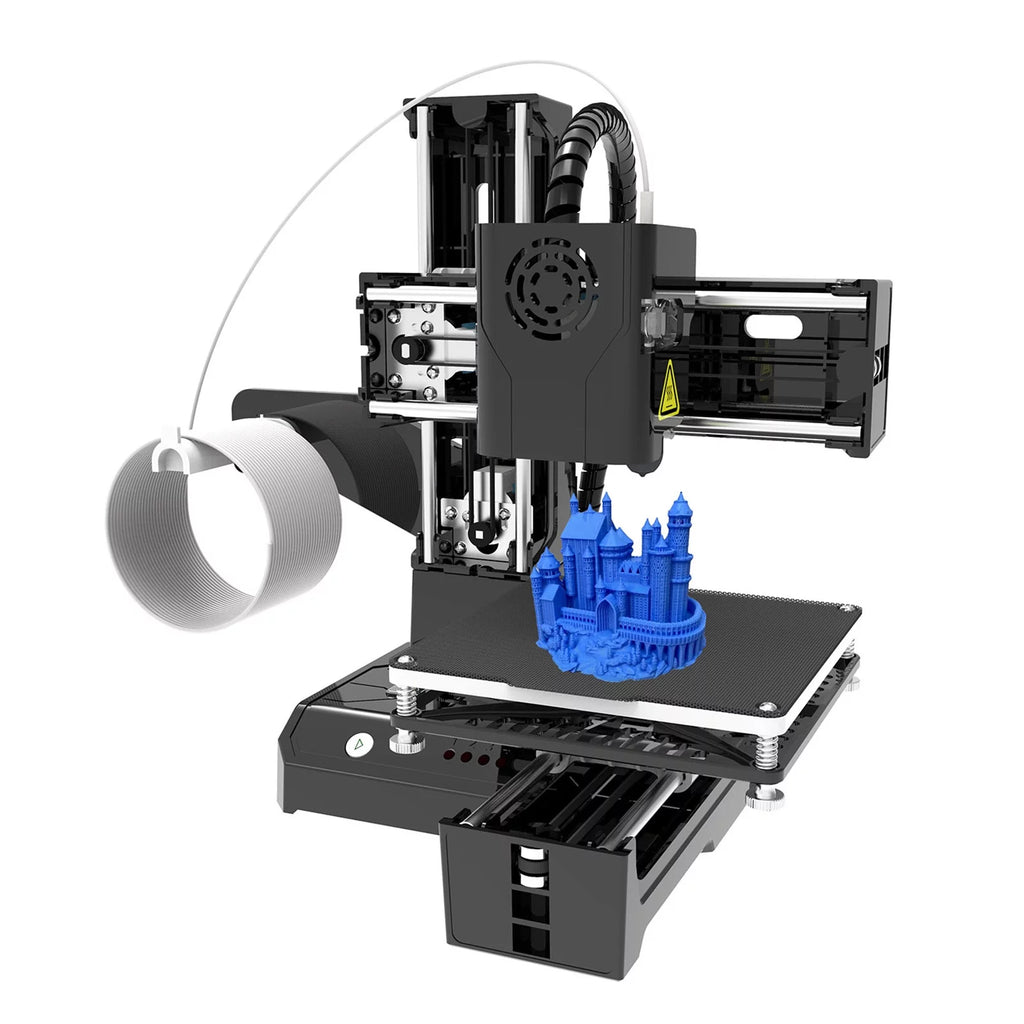 Easythreed K9 3D Printer, Mini 3D Printing Machine for Kids and Beginners, High Printing Accuracy, 100x100x100mm Print Size