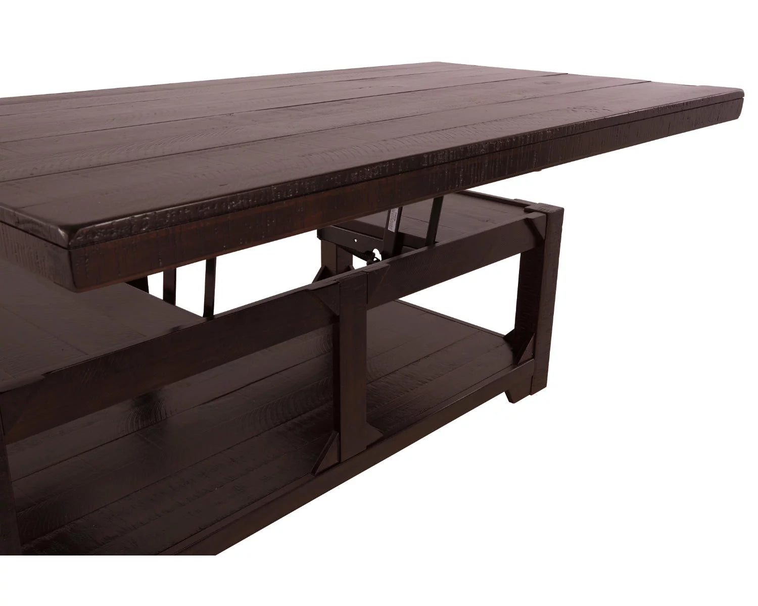 Rustic Brown Coffee Table with Lift Top L10850
