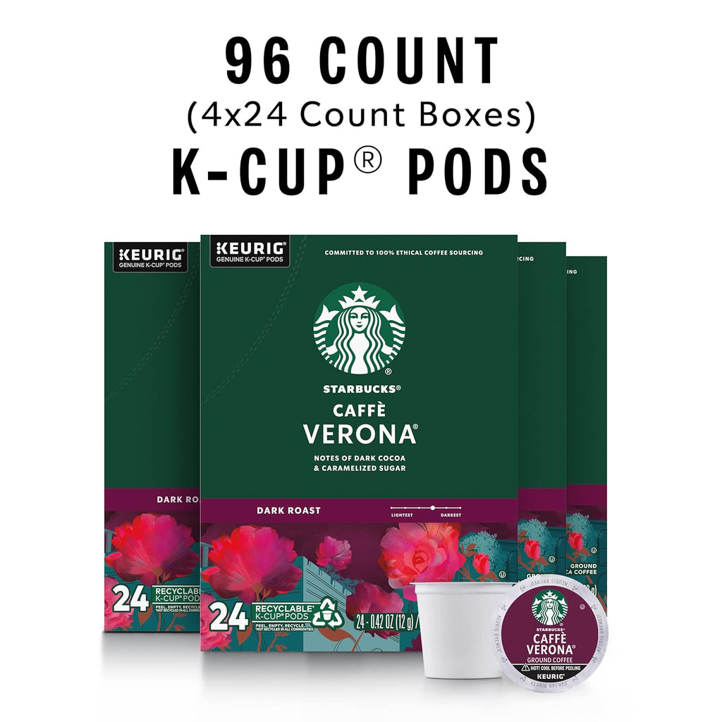 Dark Roast Coffee Pods for Keurig, 100% Arabica, 96 Count P98115