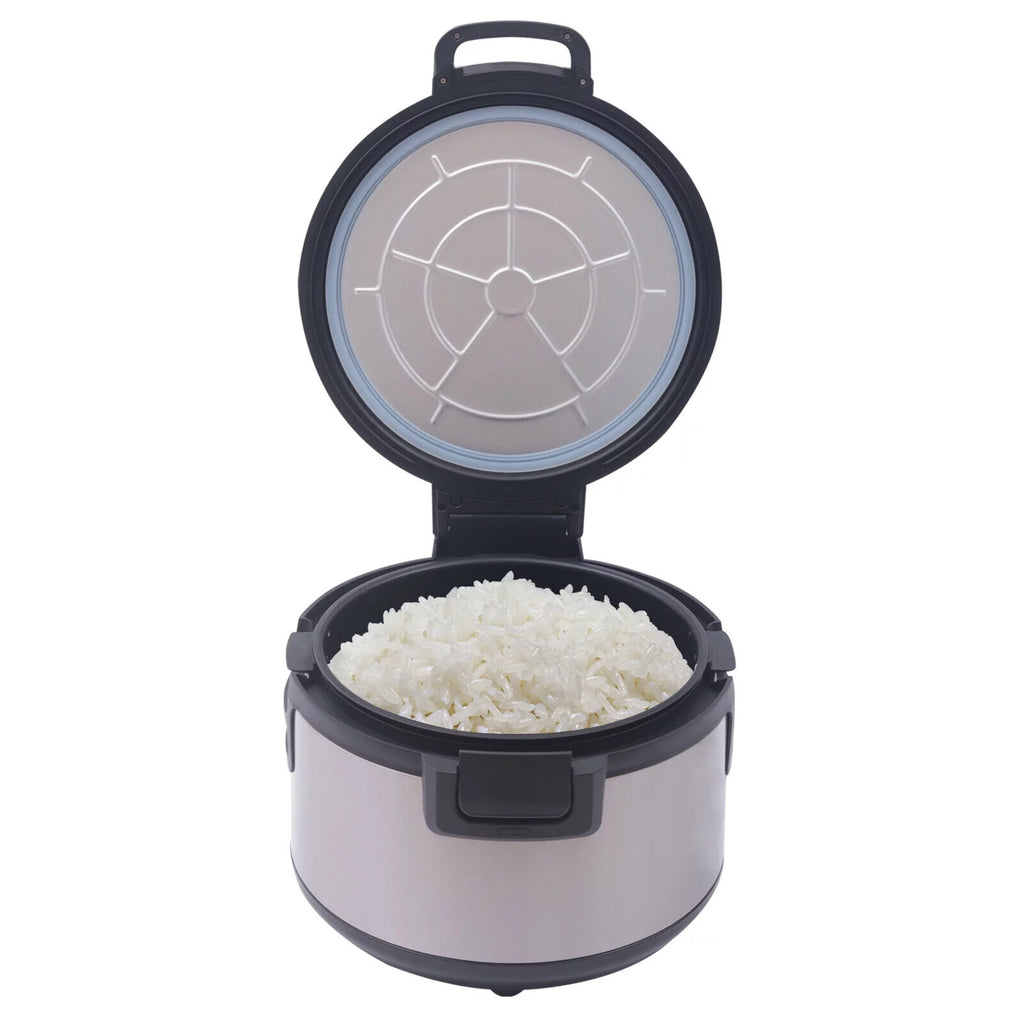 Stainless Steel Electric Rice Cooker with Non-Stick Pot O801115