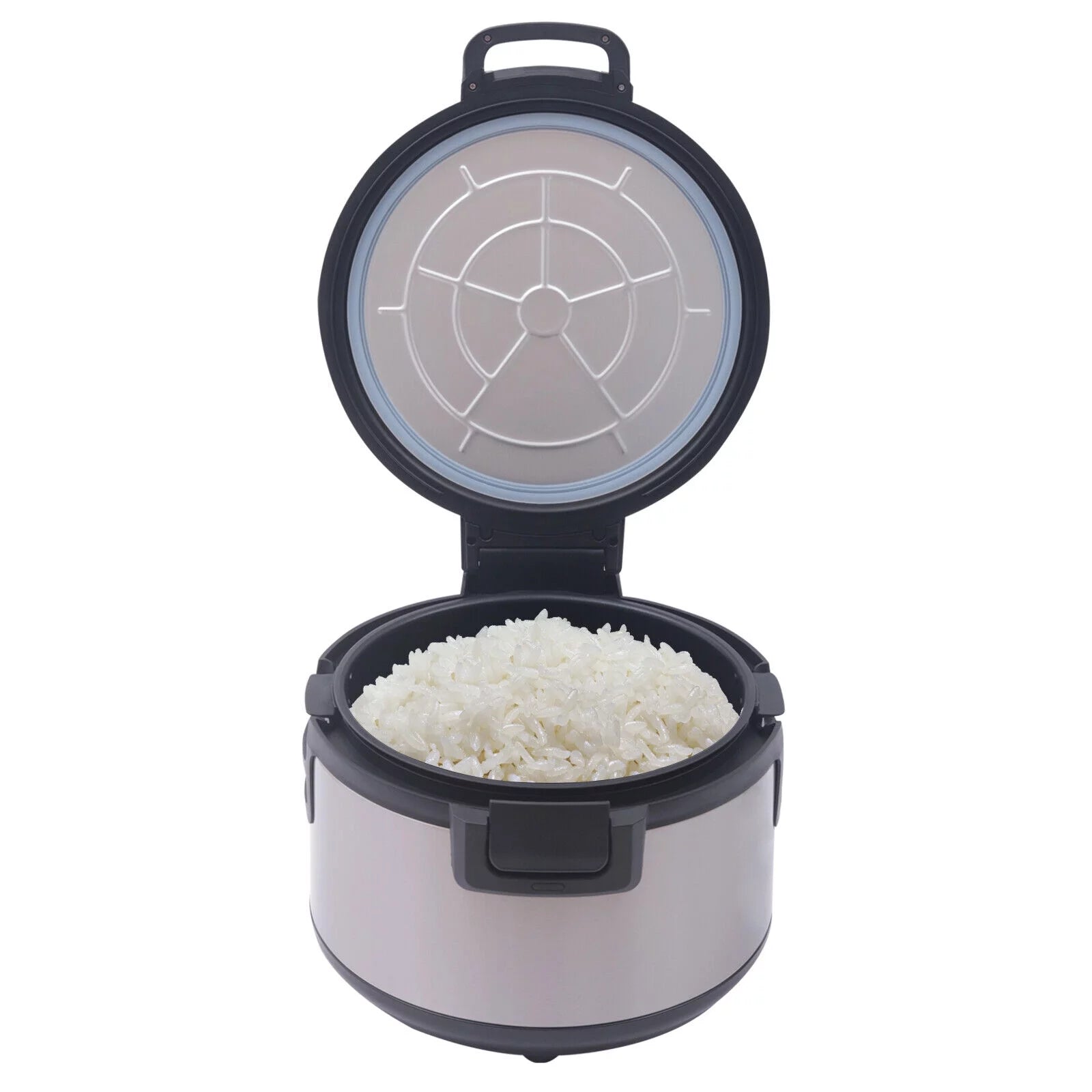 Stainless Steel Electric Rice Cooker with Non-Stick Pot O801115