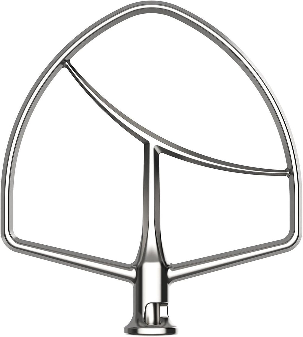 Stainless Steel Flat Beater for KitchenAid Stand Mixer,5Plus/6Qt Bowl-Lift Paddle Attachment for Kitchenaid Mixer,Kitchenaid Beater Replacement,Dishwasher Safe by Fgreeble