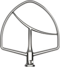 Stainless Steel Flat Beater for KitchenAid Stand Mixer,5Plus/6Qt Bowl-Lift Paddle Attachment for Kitchenaid Mixer,Kitchenaid Beater Replacement,Dishwasher Safe by Fgreeble