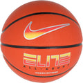 Nike Elite All Court 8P 2.0 Deflated Ball N1004088-820, Unisex, Basketball, Amber/Black, 7, orange, 7