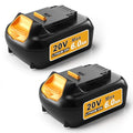 Upgraded 2Pack 6.0Ah Replacement for Dewalt 20V Battery Compatible with Dewalt 20V Max Battery DCD/DCF/DCG/DCS Series Tools for Cordless Power Tools…