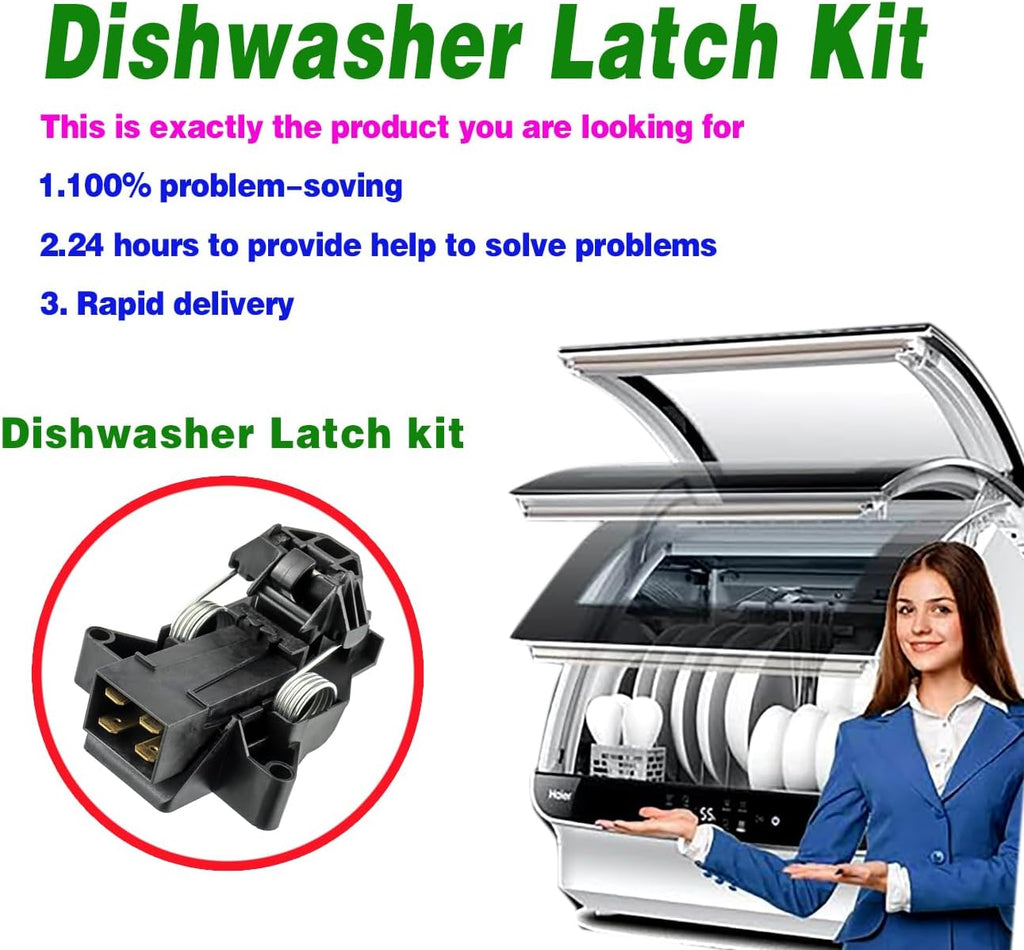 Dishwasher Door Latch Replacement D4839