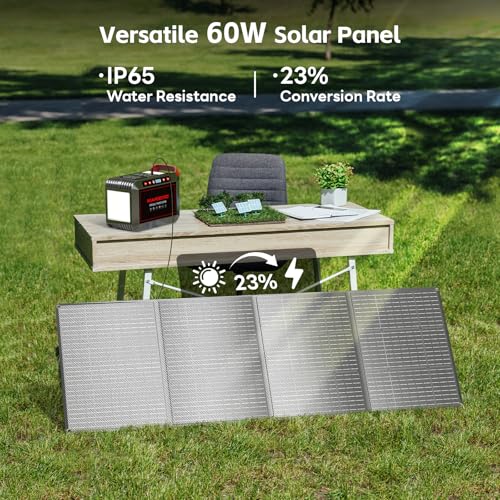 Portable Power Station 88Wh Camping Lithium Battery Solar Generator with AC Outlet S182630
