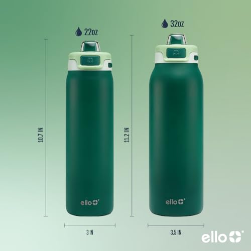Stainless Steel Water Bottle with Leak Proof Lid, 22oz J59428