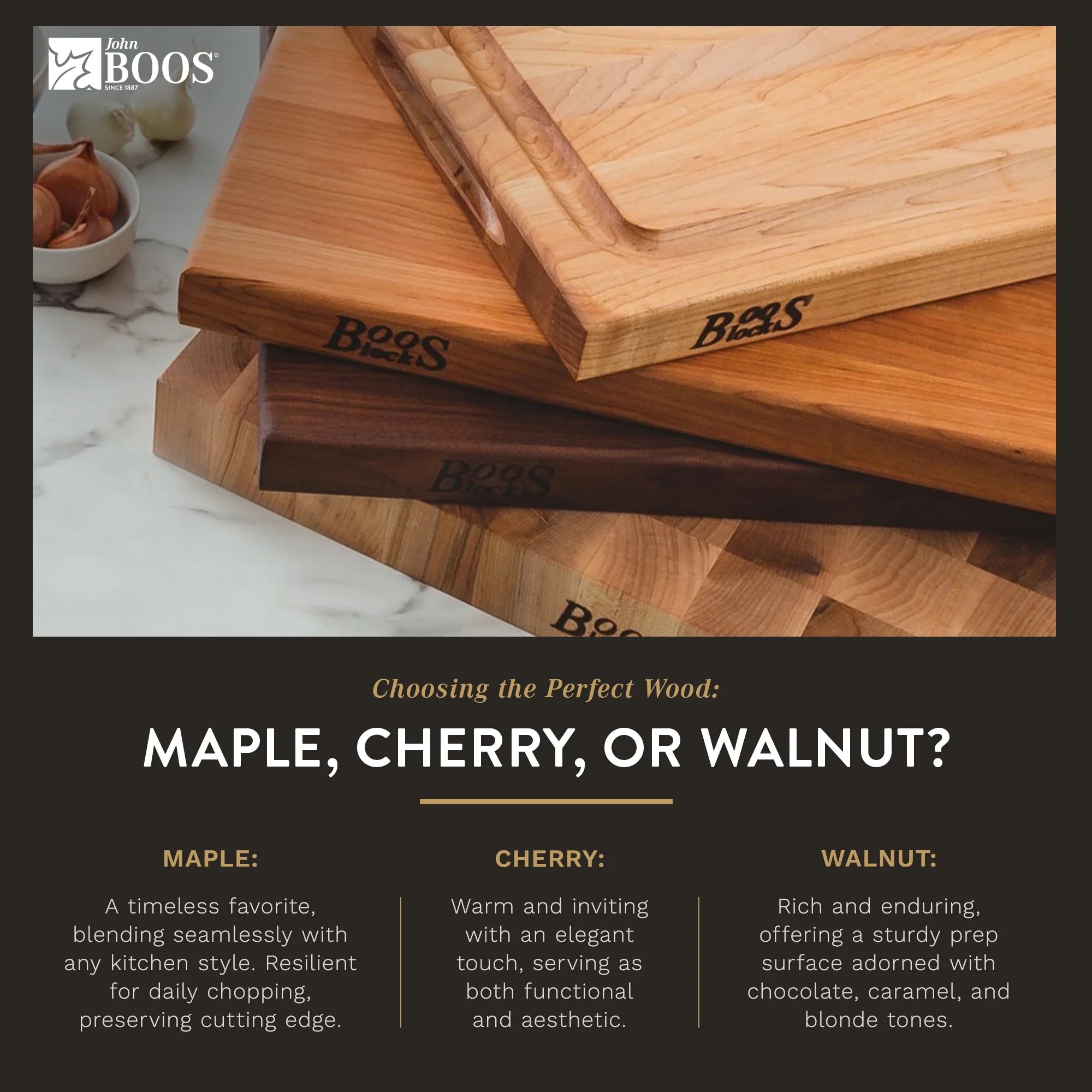Maple Wood Cutting Board with Feet, 6 x 6 E6610
