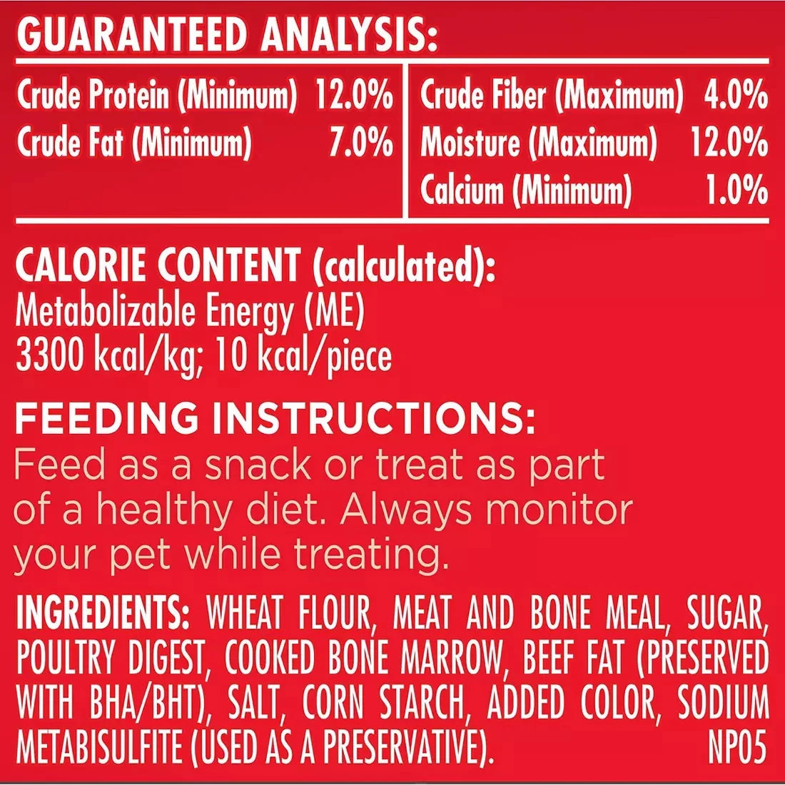 Small Dog Snacks, 50 oz. R6619