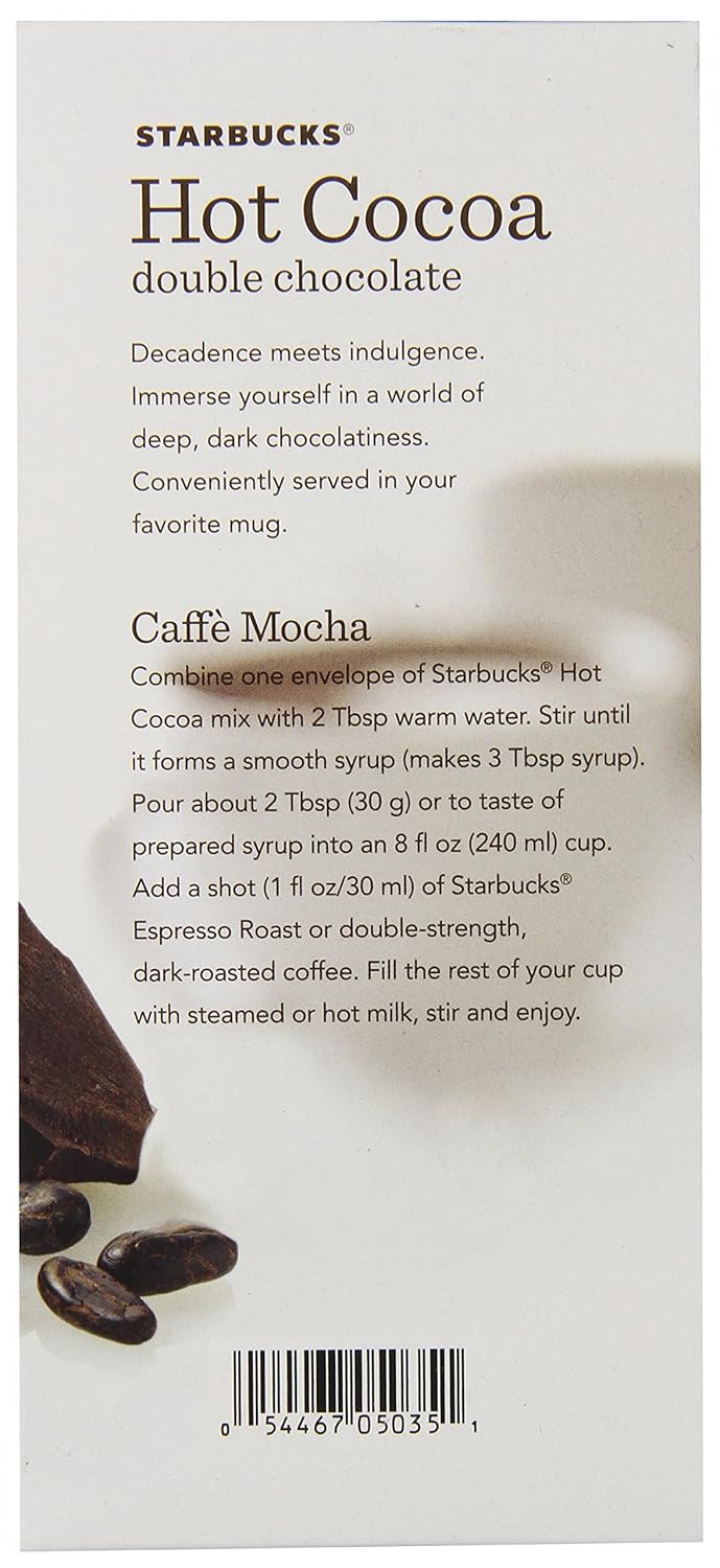 Hot Cocoa Mix, Double Chocolate, 8 oz A49280