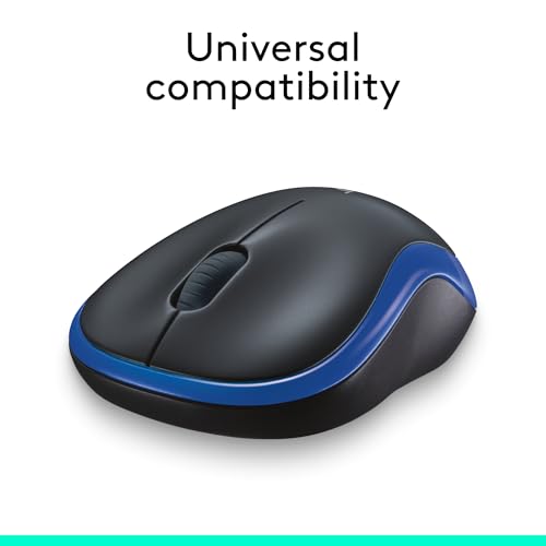 Wireless Mouse, 2.4GHz with USB Receiver, 12-Month Battery Life O87248