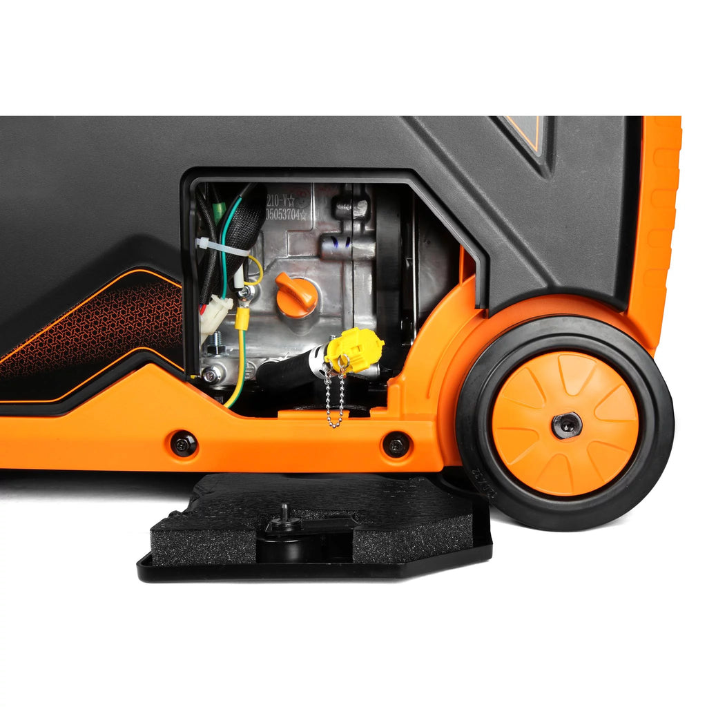 4500-Watt Dual Fuel Portable Inverter Generator with Fuel Shut-Off S31520