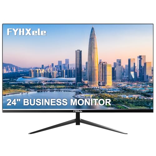 24 Inch Touchscreen Monitor, IPS FHD 1080P Touch PC Display, 100Hz, LED Backlit Multi-Touch Monitor, VESA, HDMI & VGA & USB Computer Touch Screen for Gaming, Business, Warehouse, Bar, Gym