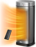 Dreo Space Heaters for Indoor Use, 16 Inch Fast Heating Portable Heaters with Remote, 12H Timer, 70° Oscillation, Overheat Protection, Safety Heat, Large PTC Ceramic Electric for Bedroom Home Office