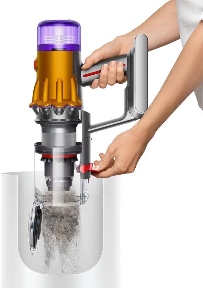 Cordless Vacuum Cleaner, Yellow/Iron (Renewed) J1702