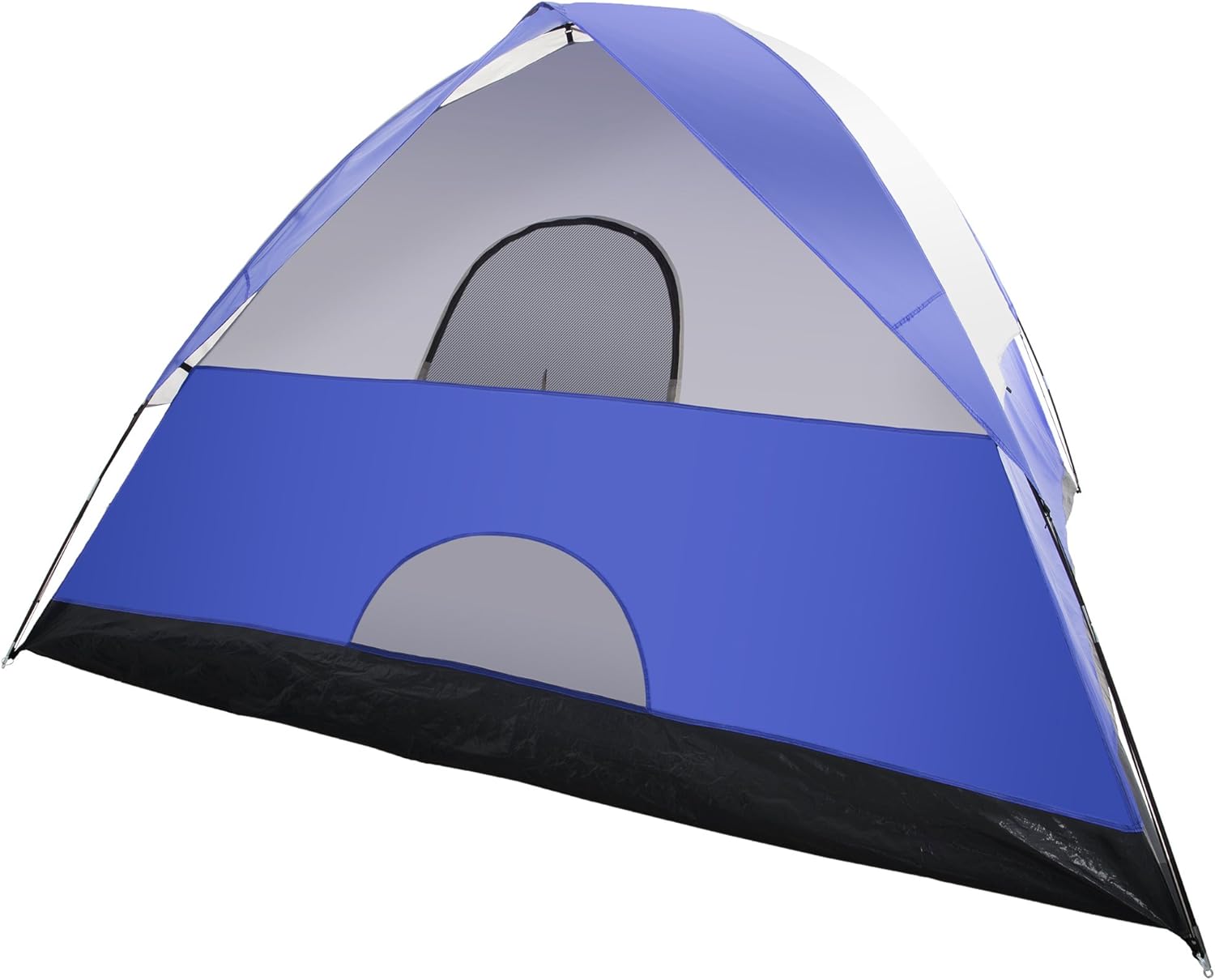 6 Person Water-Resistant Camping Tent with Removable Rain Fly F98415