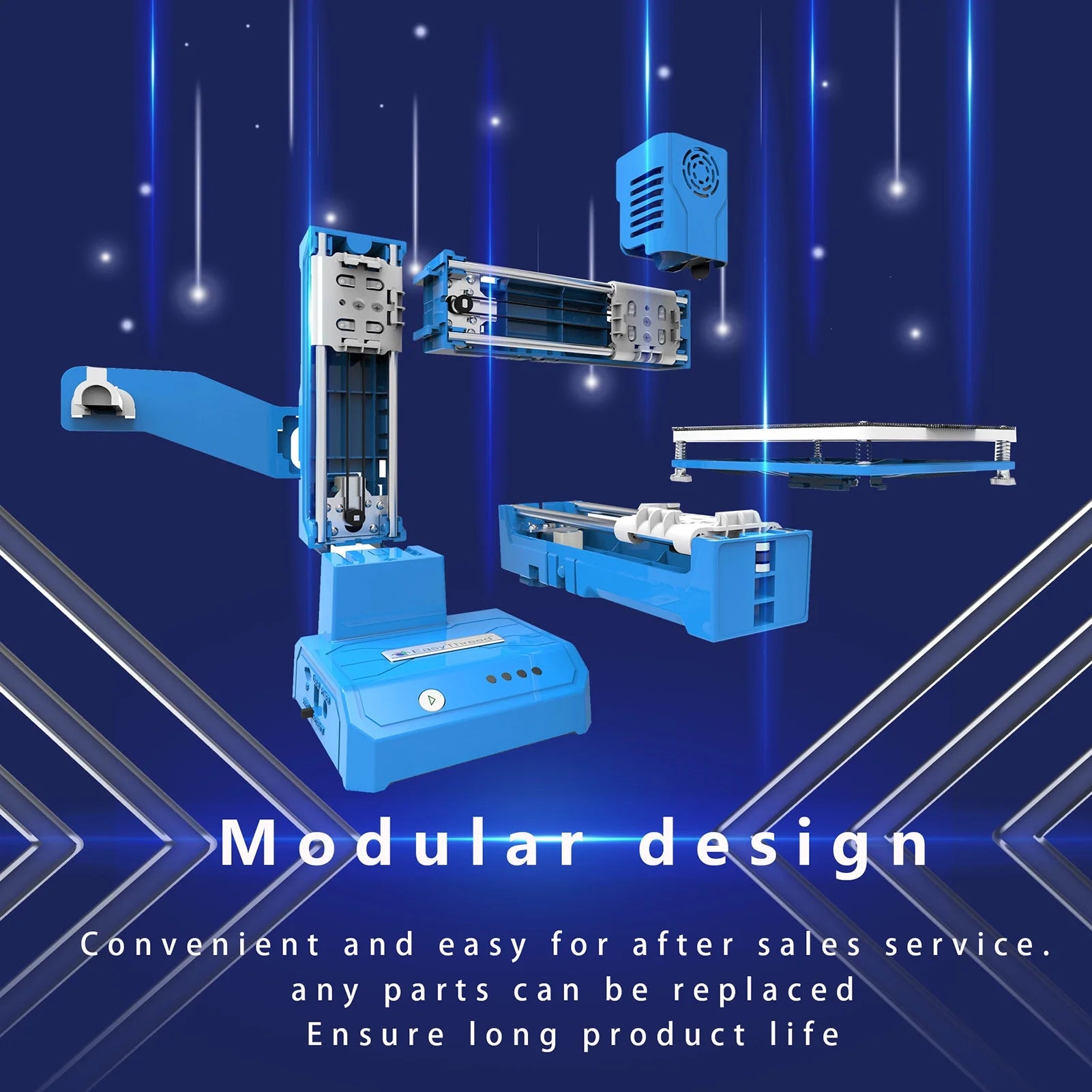 Mini 3D Printer for Kids and Beginners, 100x100x100mm K883294