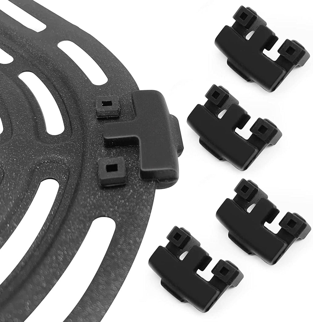 Rubber Feet for Bella Pro Series Crux Air Fryers, 4PCS Premium Rubber Bumpers, Rubber Tips, Silicone Pieces, Rubber Tabs for Dreo COSORI Air Fryer Tray Grill Pan Plate