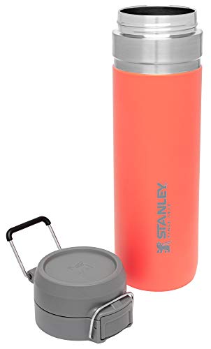 Insulated Stainless Steel Water Bottle 36 oz with Push Button Lid A883
