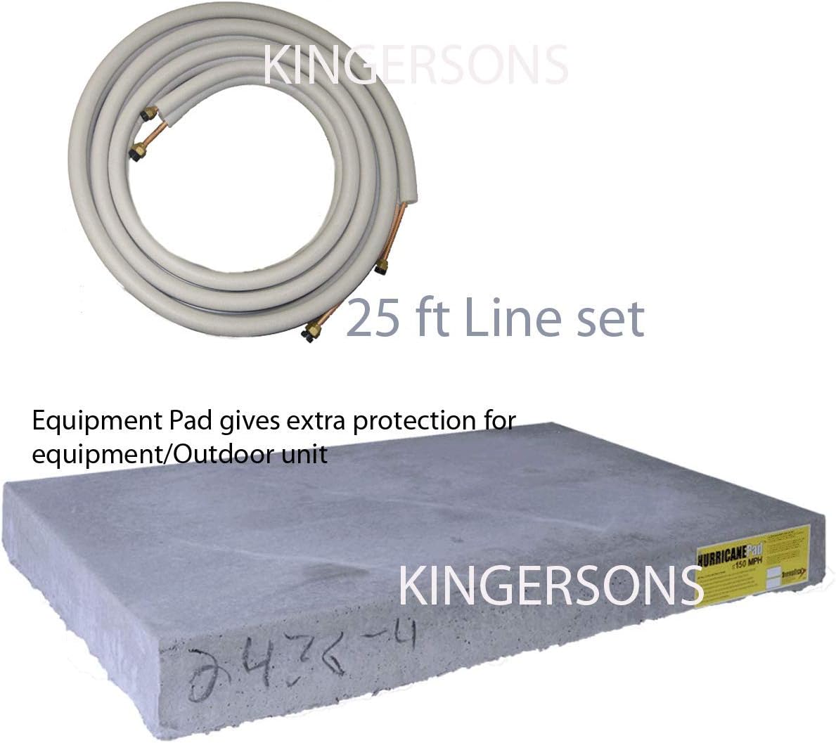 Wall Mount Ductless Mini-Split Heat Pump System, 18,000 BTU, Cool & Heat E151
