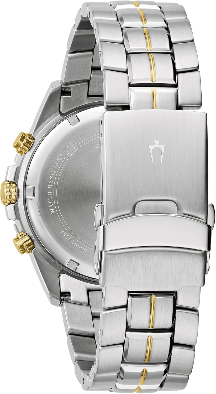 Men's Two-Tone Stainless Steel Chronograph Quartz Watch O8095